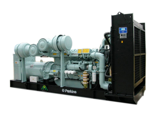 generador silencioso del gas de 720kw Perkins con refrigerado por agua, 230V 400V
