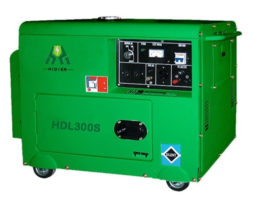 Generador diesel portátil silencioso del hogar, 110V - 240V 3KW